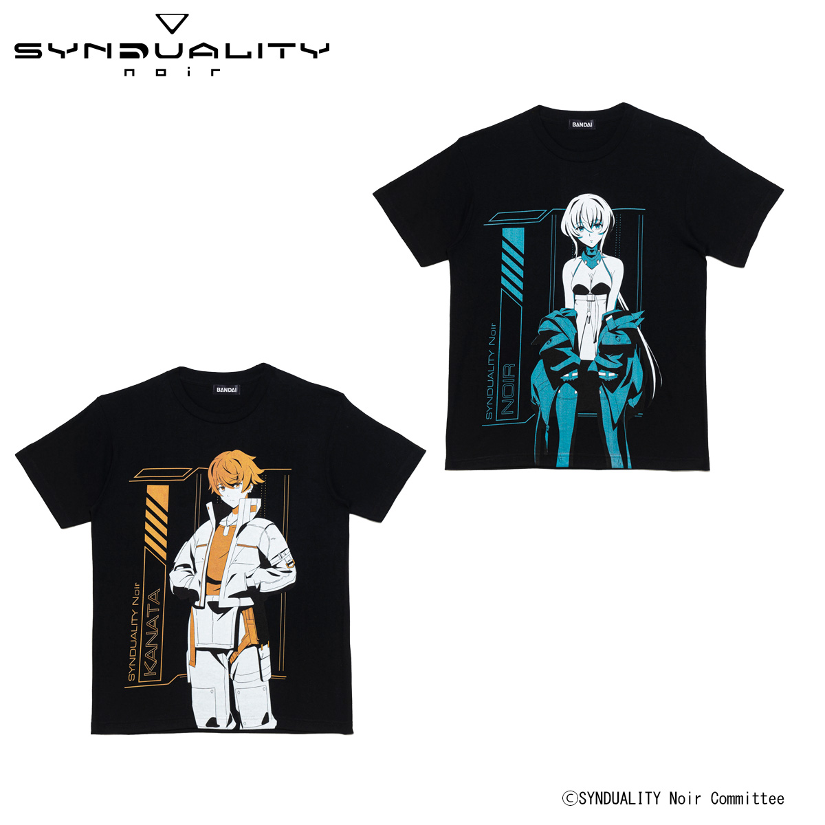 SYNDUALITY Noir キャラクターフルアートデザインTシャツ（全2種）